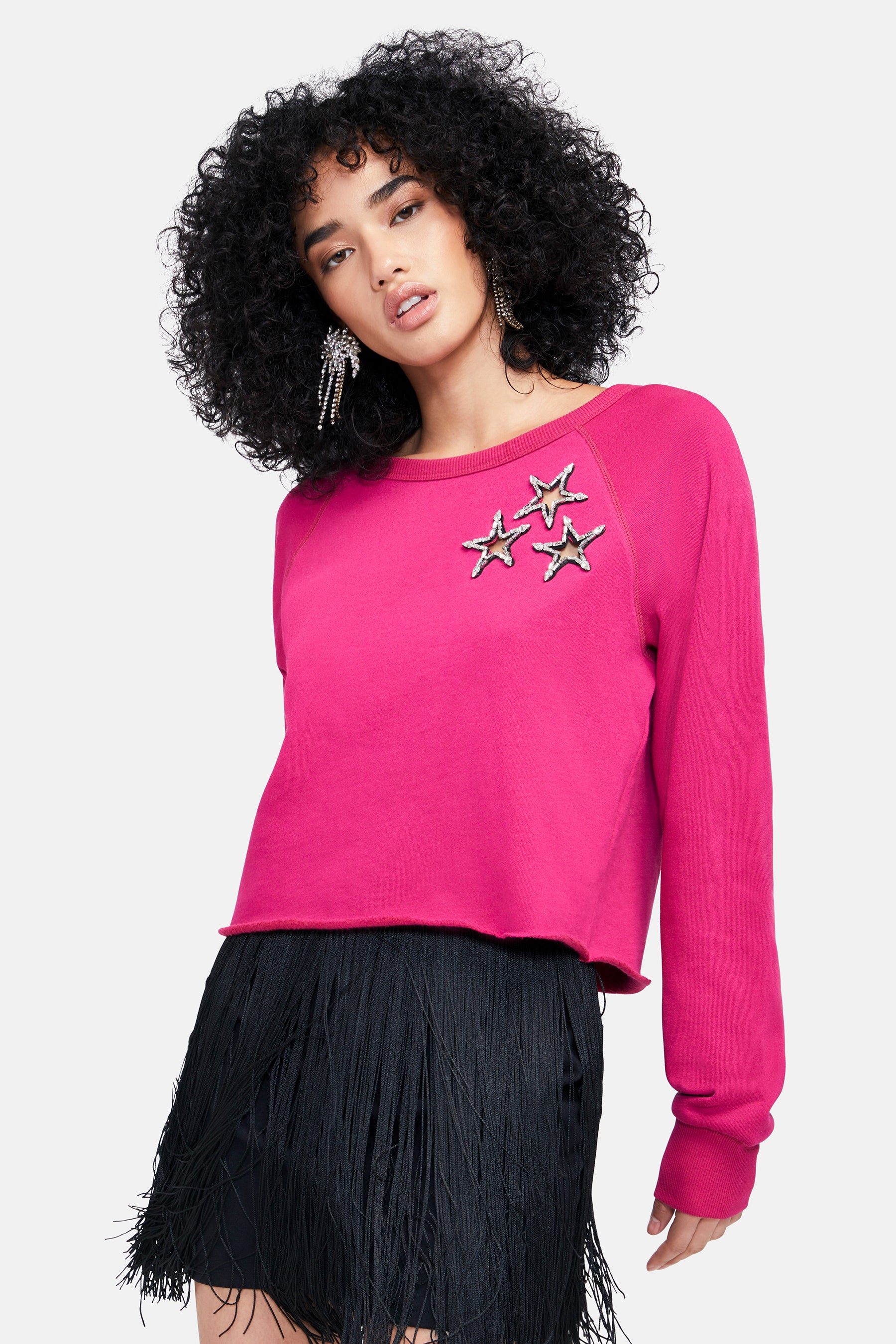 Cheerful Cropped Sweater