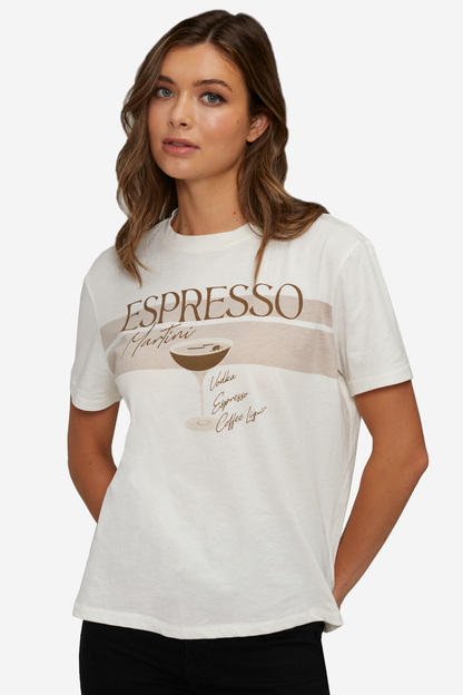 Espresso Martini Ryan Tee | Snow White