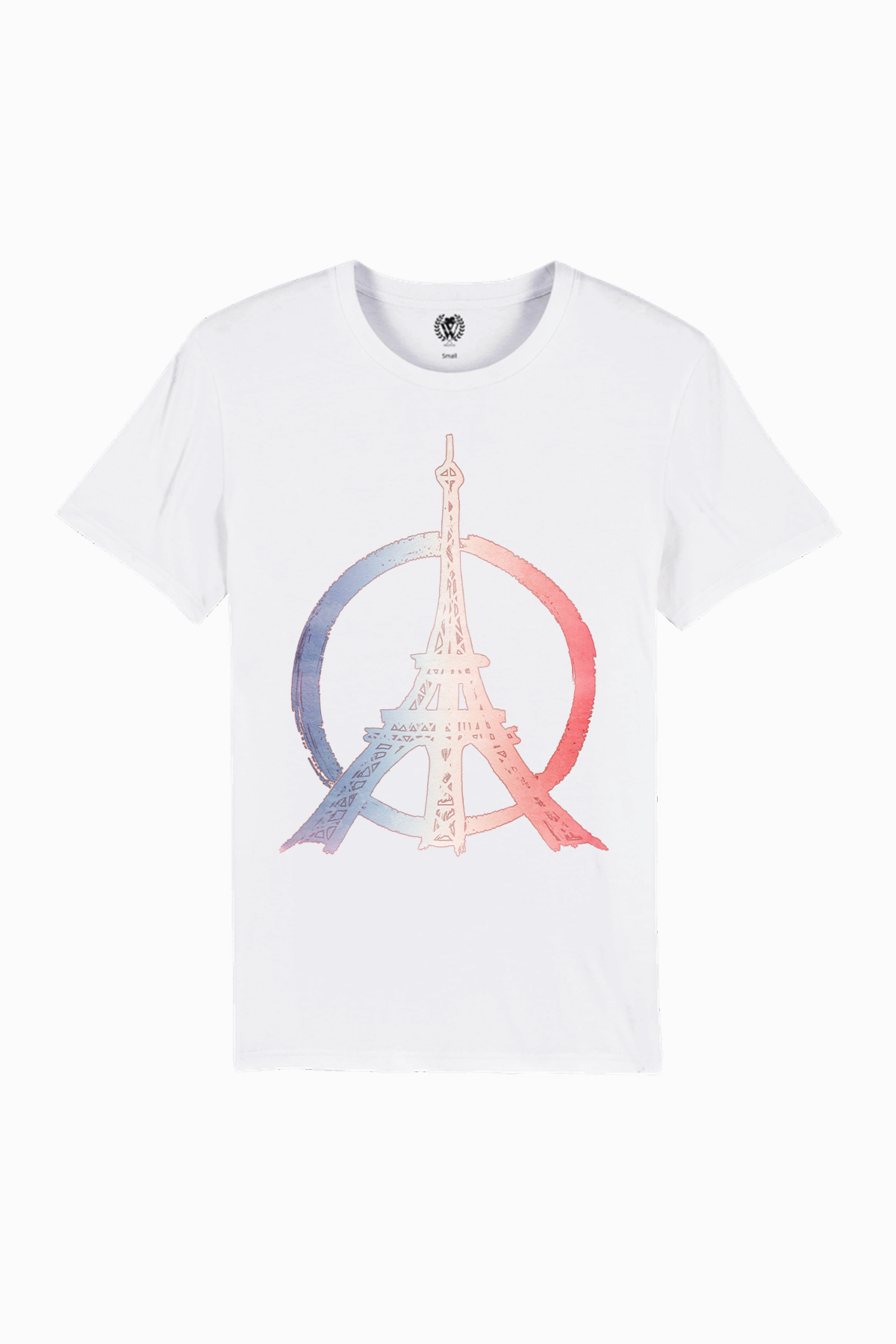 Parisian Peace Sign | Organic White