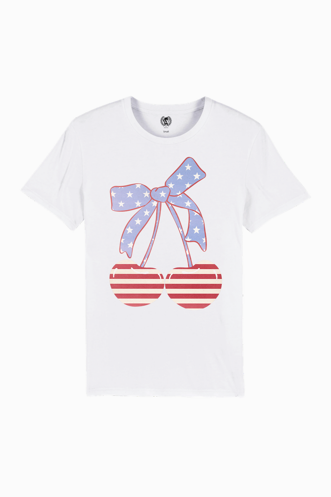 Patriotic Cherries | Organic White