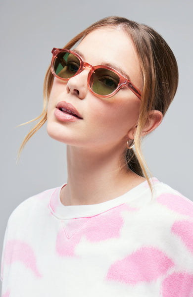 Wildfox Smart Fox Rosewater Sunglasses