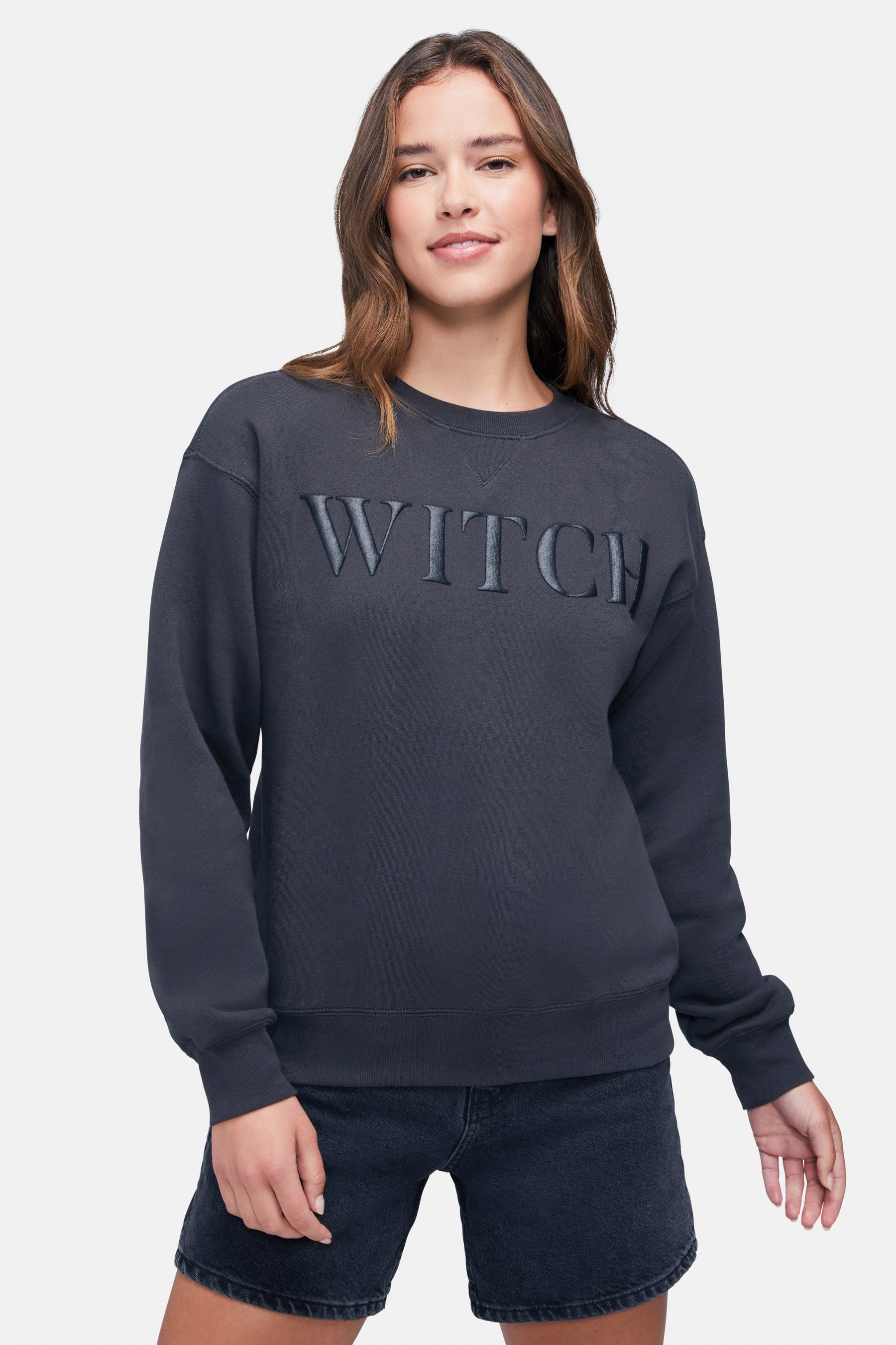 Wildfox sparkle hot sale heart sweatshirt