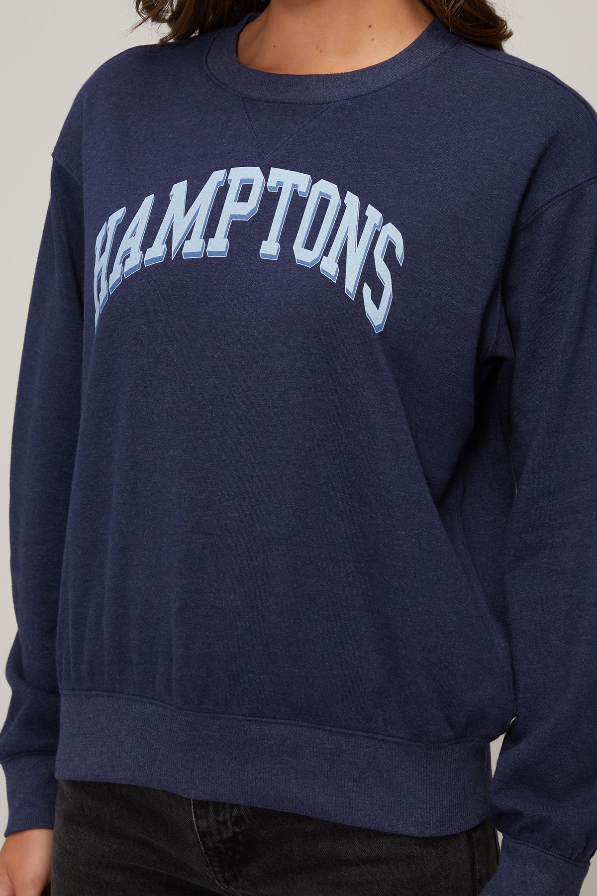 Hamptons Cody Sweatshirt | Heather Peacoat