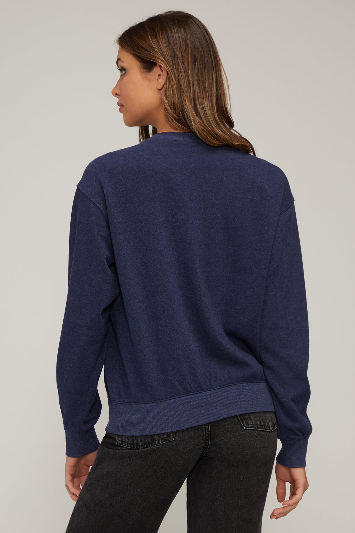 Hamptons Cody Sweatshirt | Heather Peacoat