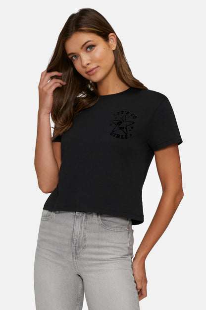 Lets Go Girls Jamie Tee | Black Beauty