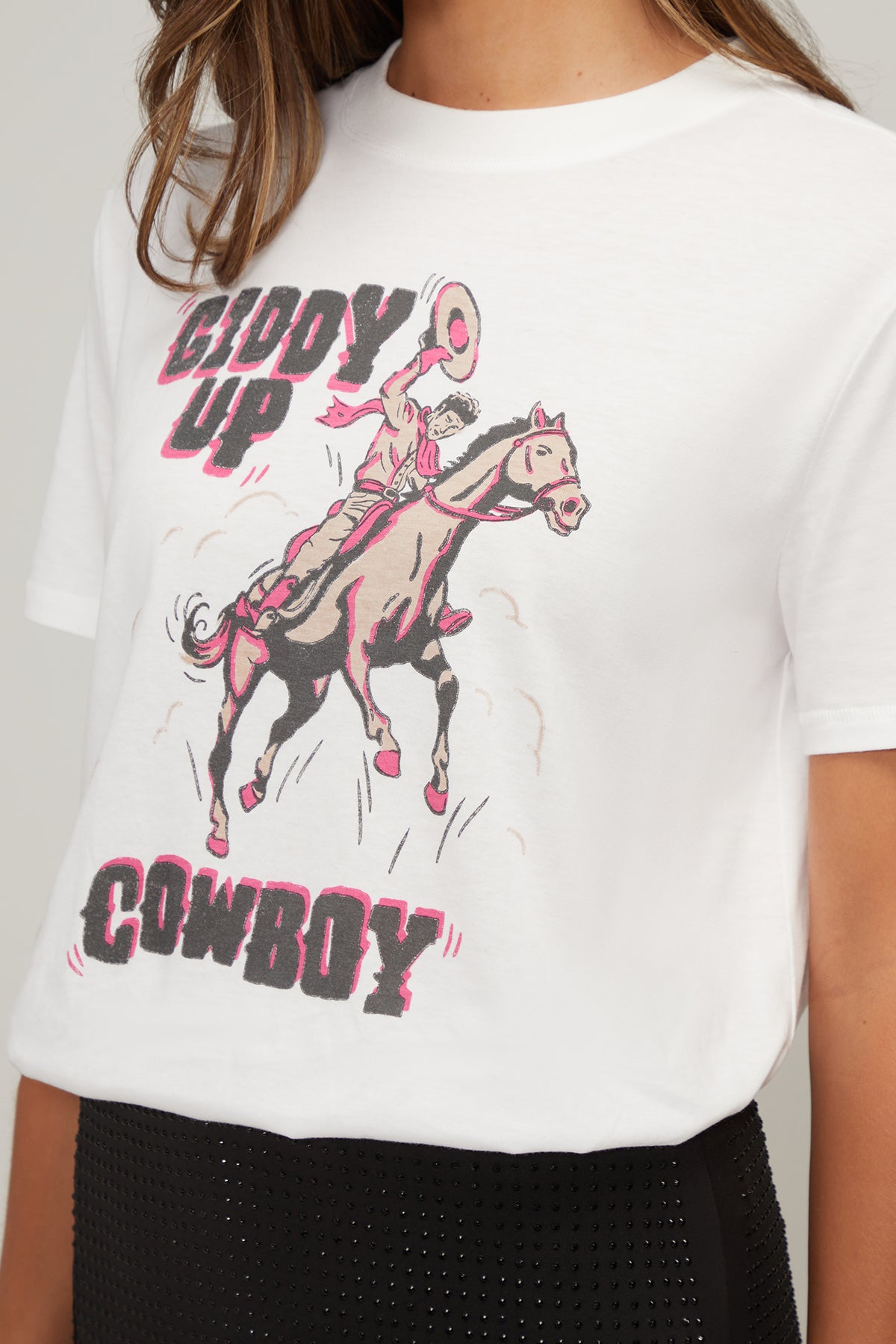 Giddy Up Ryan Tee | Snow White