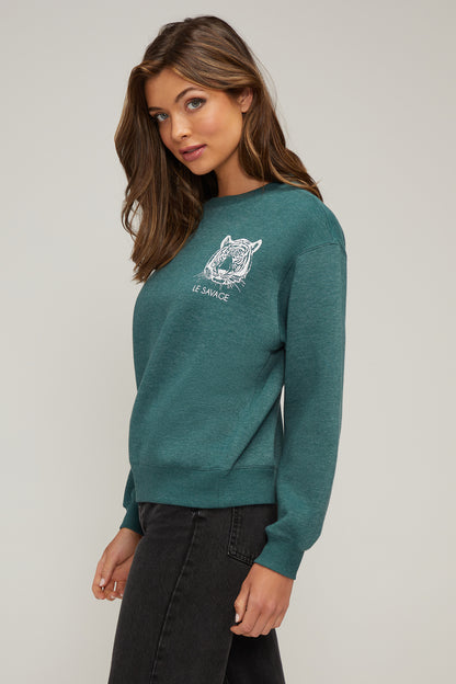 Le Savage Cody Sweatshirt | Heather June Bug