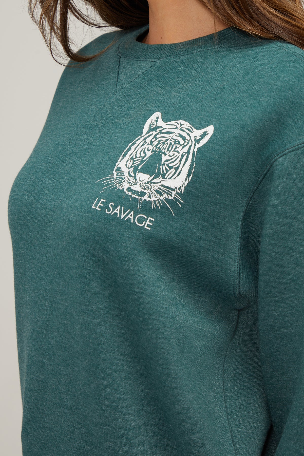 Le Savage Cody Sweatshirt | Heather June Bug