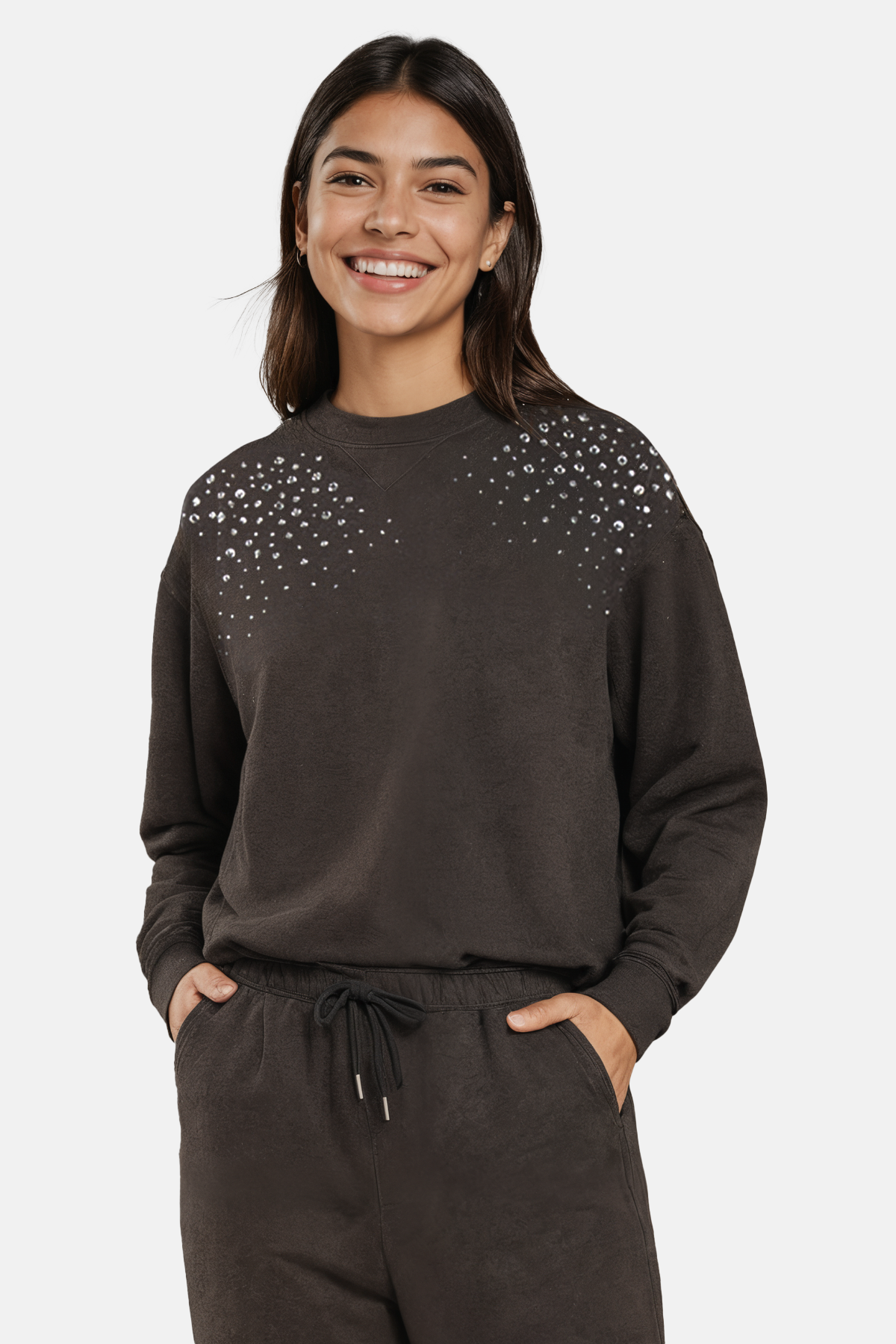 Cloud Wash Cody Sweatshirt | Pirate Black