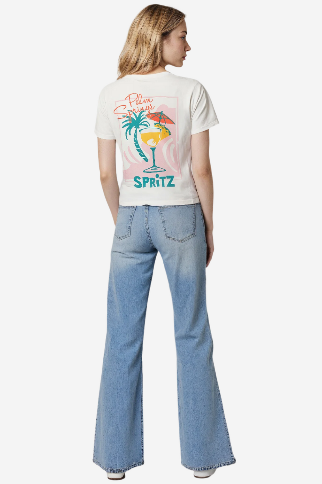 Palm Springs Spritz Jamie Tee | Snow White