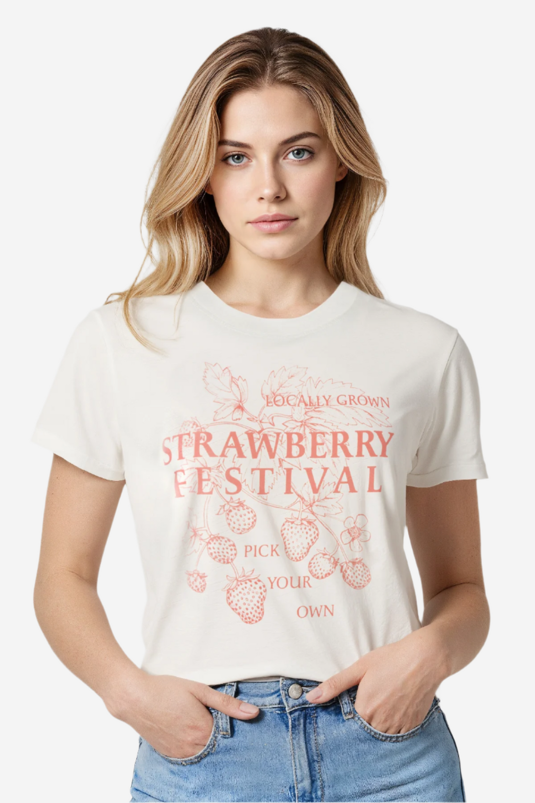 Strawberry Festival Jamie Tee | Snow White