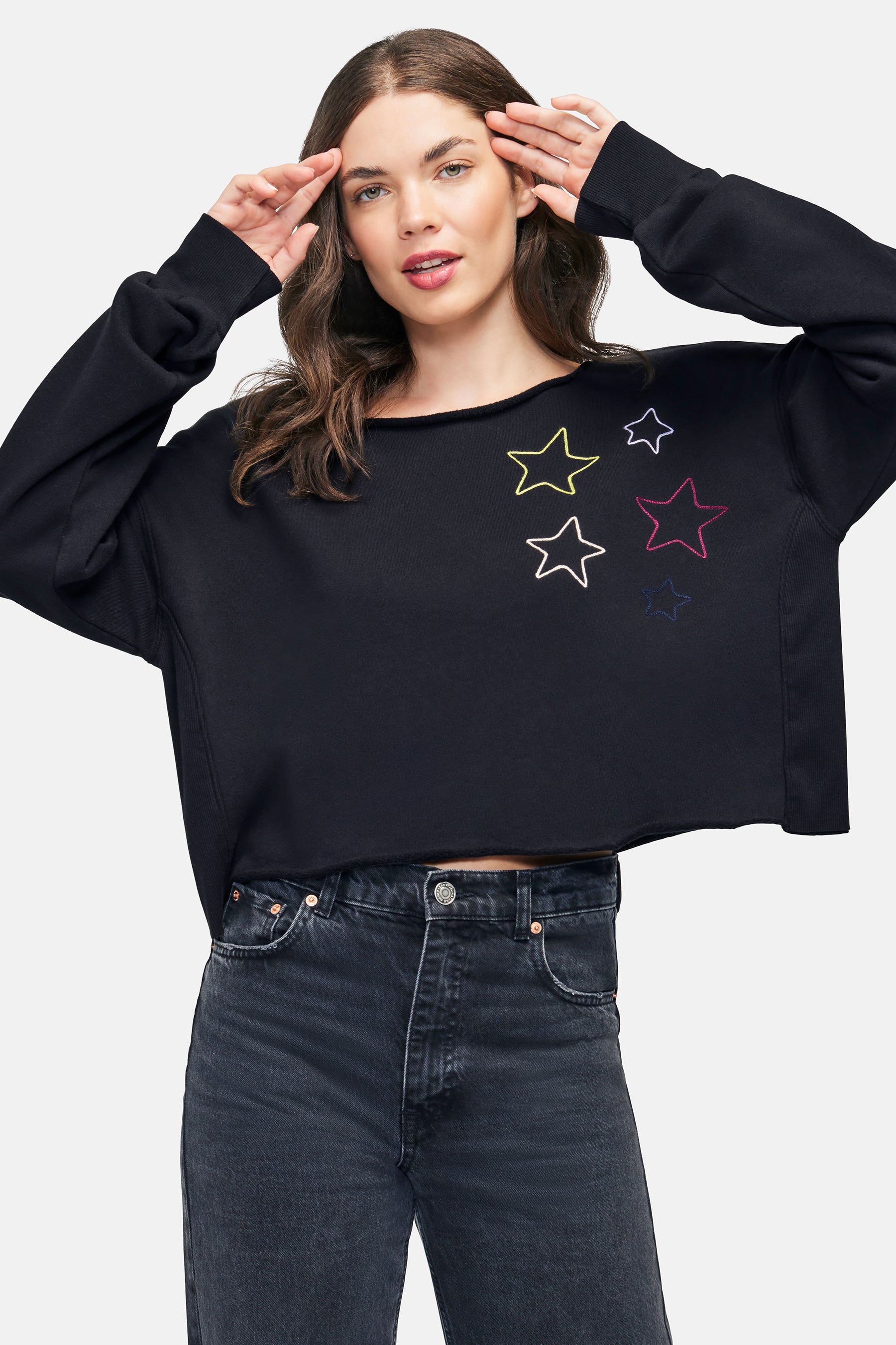 Madewell store star sweatshirt