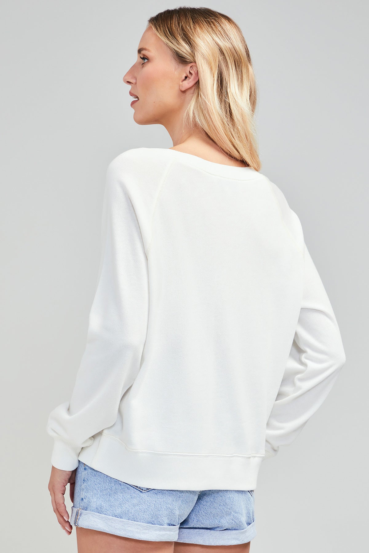 Wildfox 2025 white sweatshirt