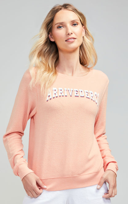 Arrivederci Baggy Beach Jumper | Papaya Punch